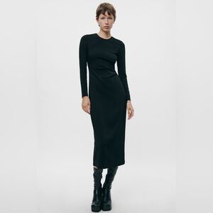 SIDE RUCHED DRESS ZW COLLECTION 4437/262/800